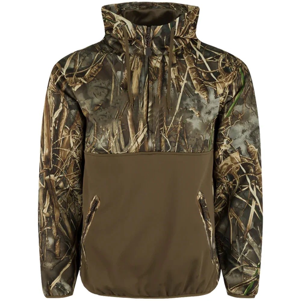 HOSTARON Hunting Gear Moisture-wicking Pullover Hoodies Mask Camouflage Clothing Hunting Shirts Core Lightweight Camouflage