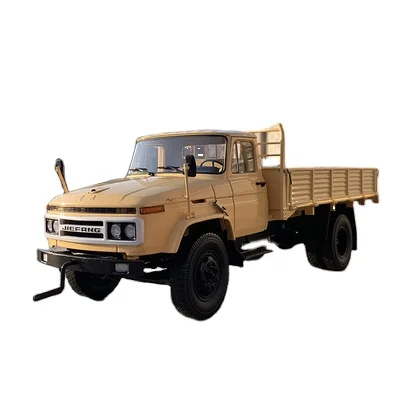 Original car model 1:24 old Jeifang CA141 transport truck model alloy simulation car model