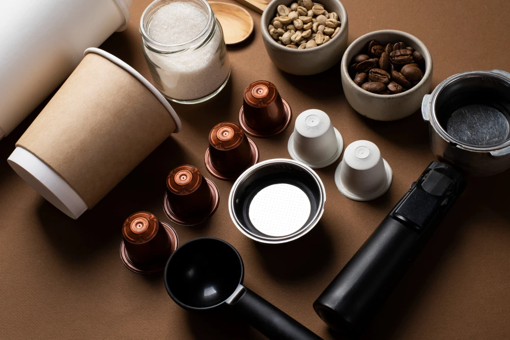 Special Selected Intense Coffee in Capsules - Display with 10 units SANTA MONICA Gourmet Brazilian Coffee