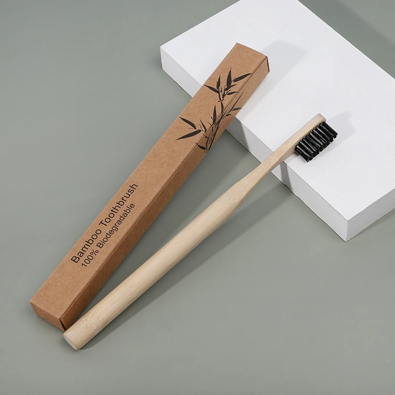 
Biodegradable toothbrushes oral bamboo charcoal toothbrush set 