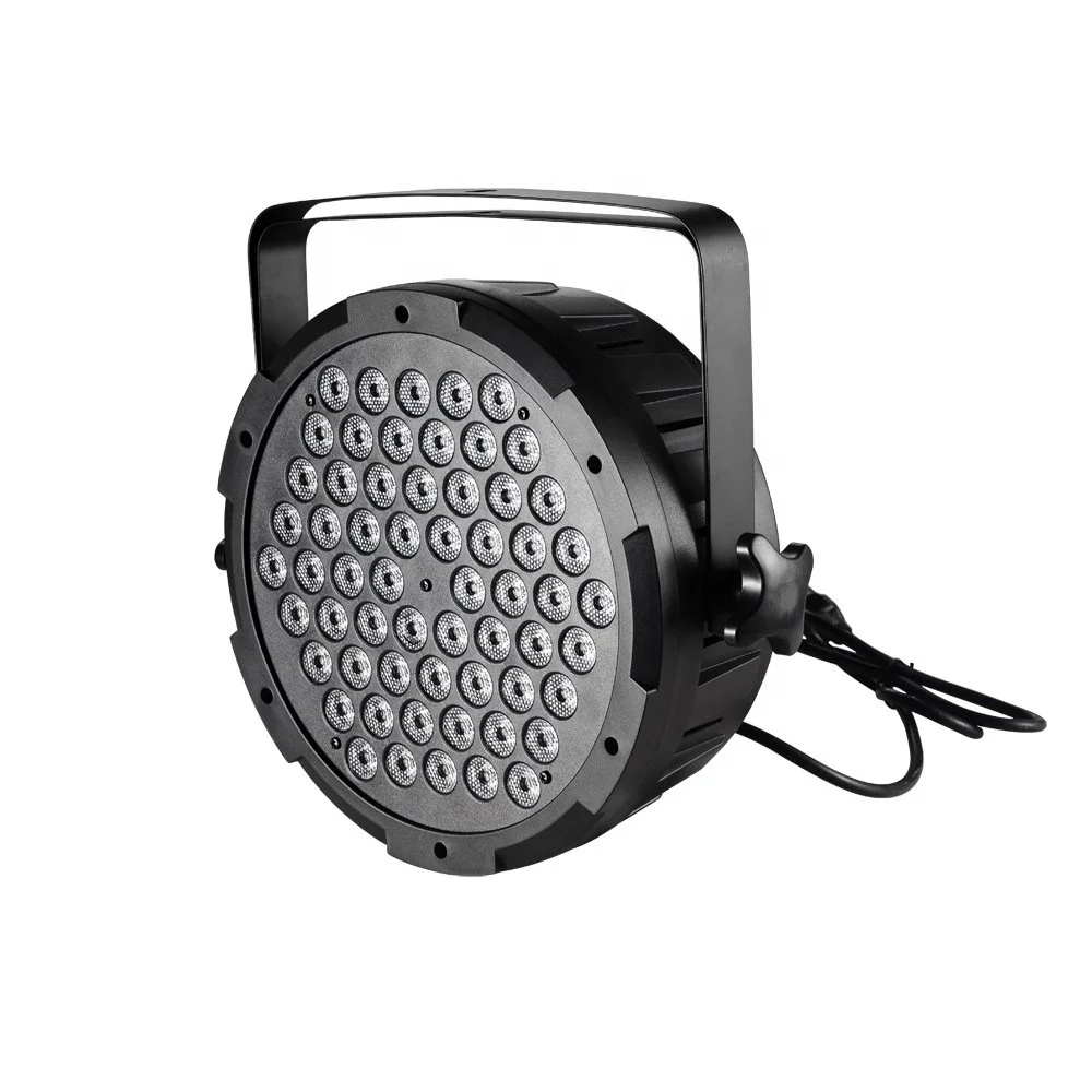 Звуковой активируемый ABS RGBW светодиодный сценический светильник Par Can Light DJ Вечеринка Свадебный луч освещения