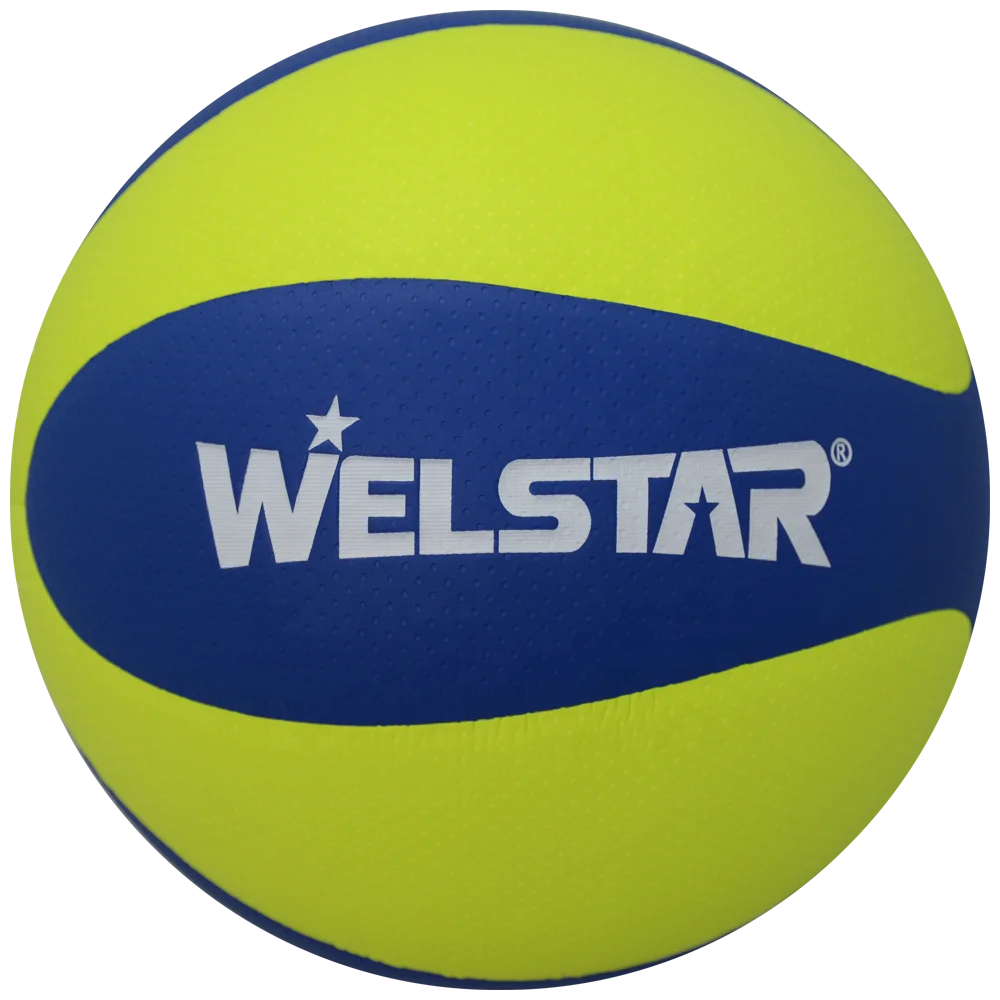 Welstar Официальный на заказ PU кожаный Волейбольный мяч Размер 5 мягкий ламинированный