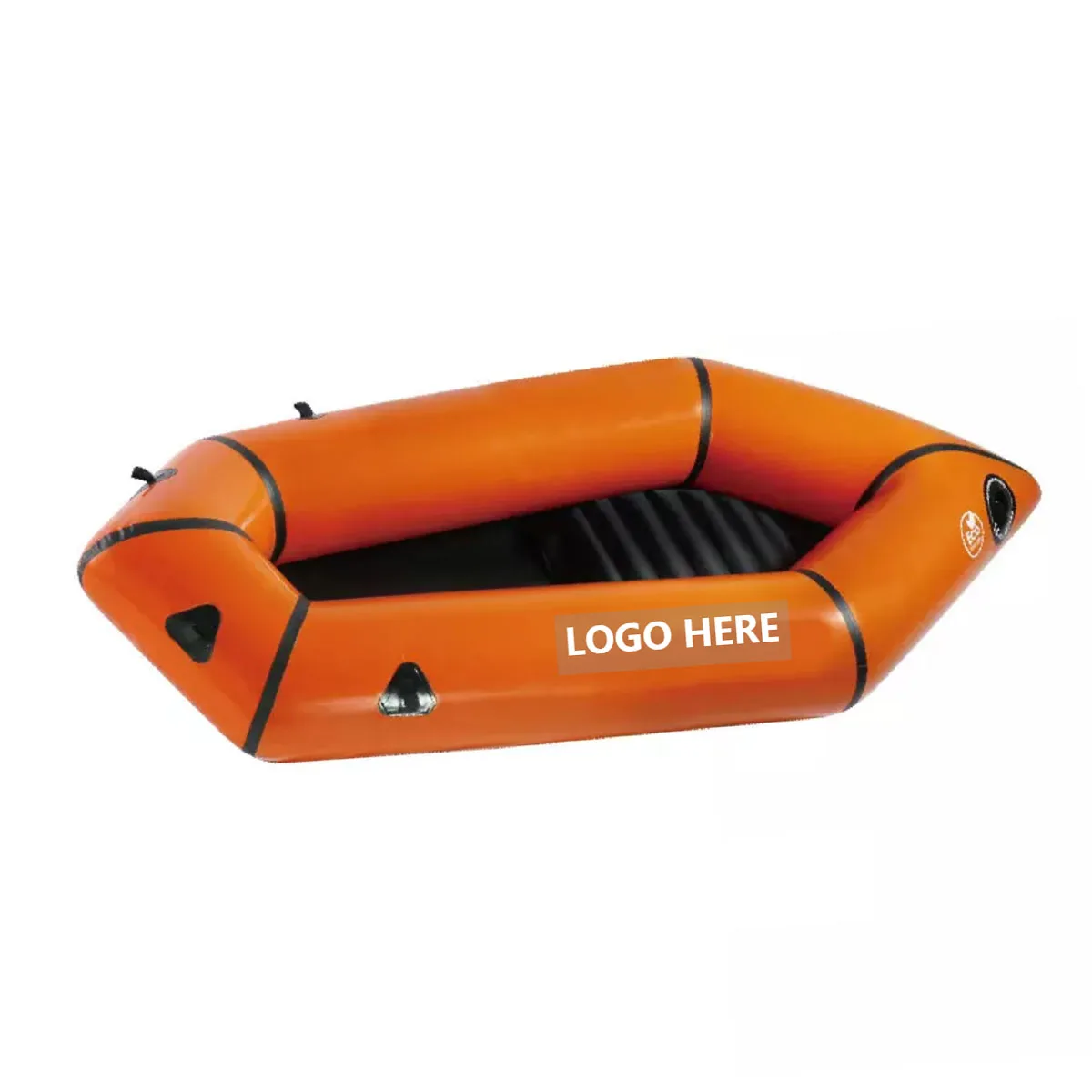 buddy the dog party  inflatable raft 2 persons inflatable white water rafting boat life-rafts on the ferry boat