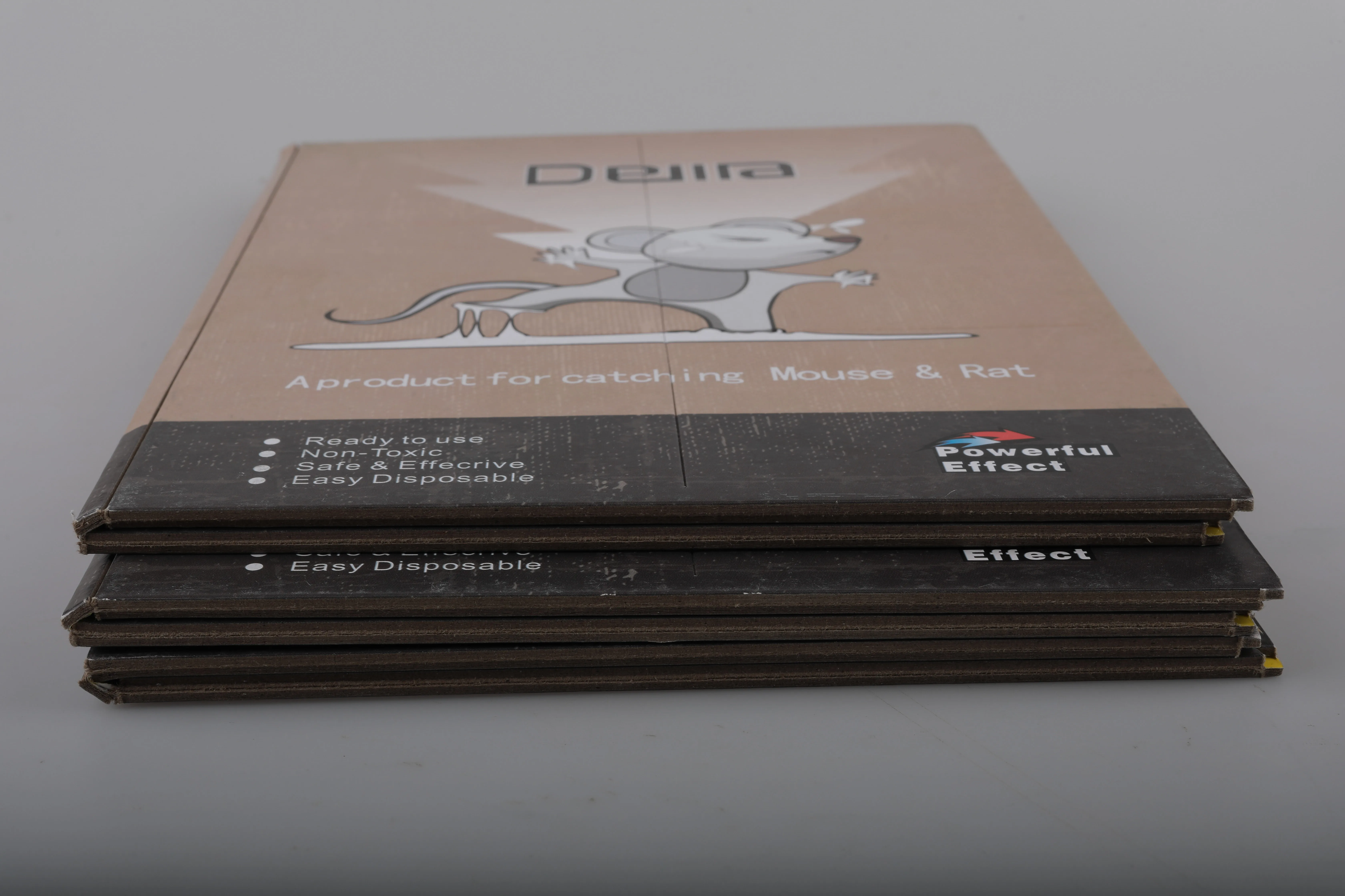 Beige Rat Glue Manufacturer Produces Adhesive Mouse Boards Wholesale Indoor Mouse Traps