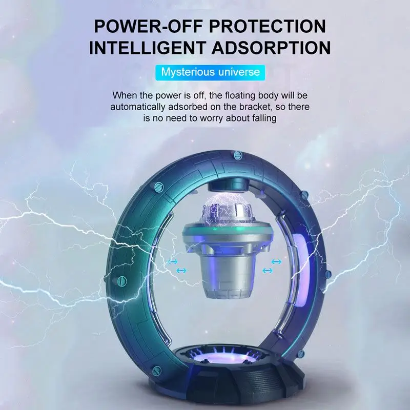 ESEEKGO Magnetic Levitation Technology Bt 5.0 Speaker Wireless Speaker Home Lighting Speaker