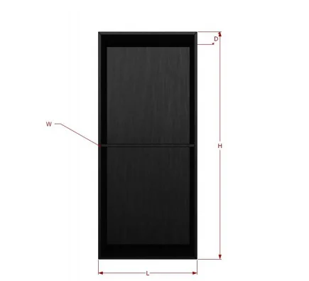 Recessed Shower Niches Stainless Steel Bathroom Toilet Soap Shampoo Placement Free Samples Available