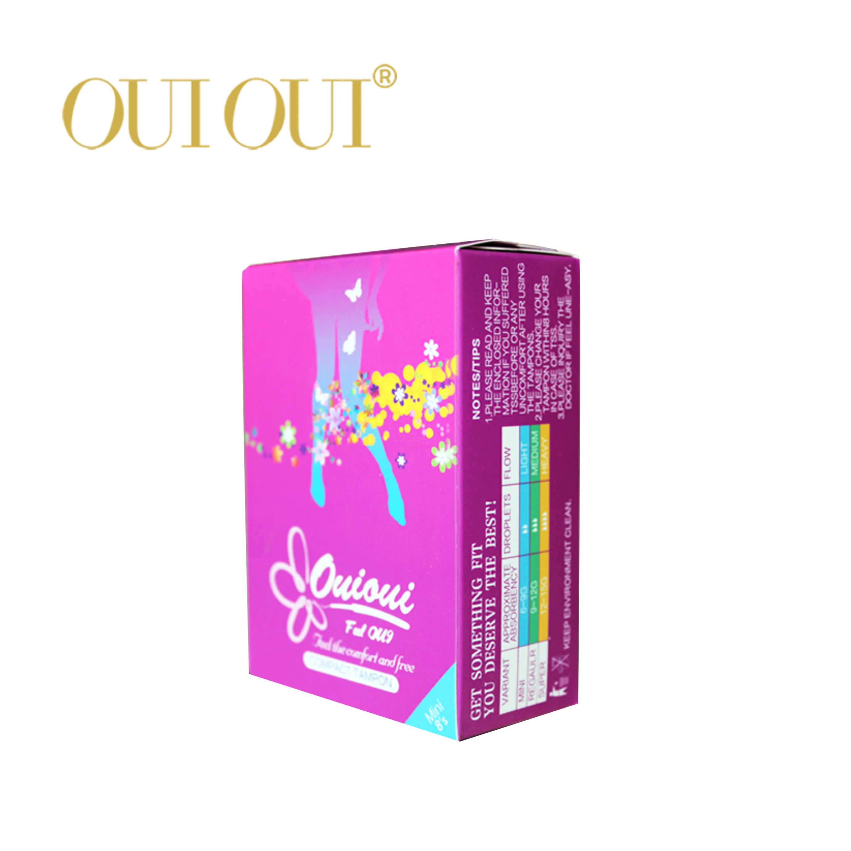 Super Large Overnight Absorption Breathable Organic Cotton Pad for Menstrual Period