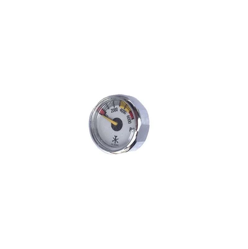  Tuxing 300bar 400bar Микро Мини манометр 1/8BSPP нить с фокусным расстоянием 25 мм для Пневматические винтовки