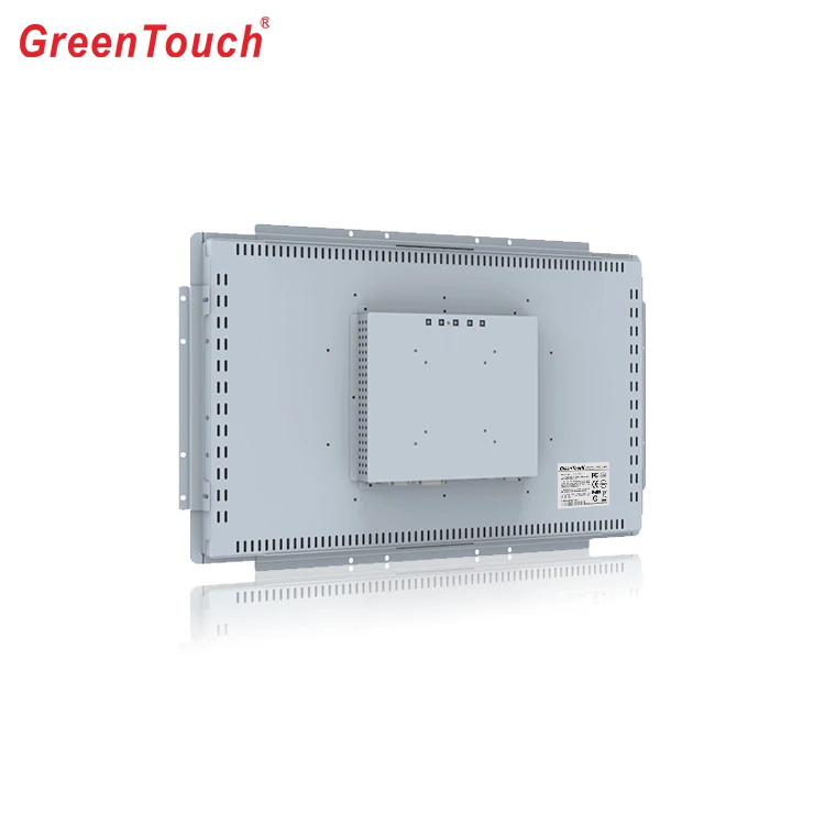 Greentouch 23 6 дюймов емкостный сенсорный экран ЖК-монитор с сенсорным экраном монитор сердечного ритма 10 точек касания VGA HDMI DVI