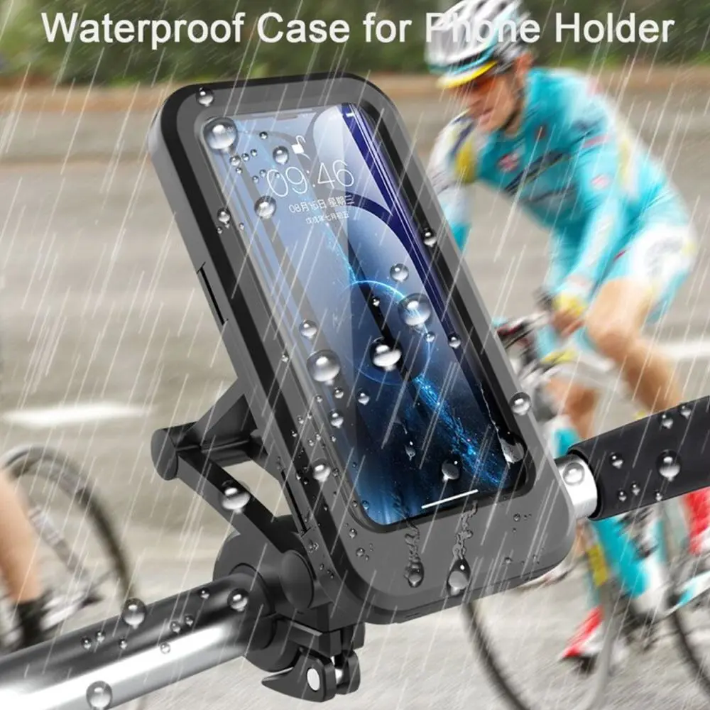 Bike Accessories Touch Screen Water Proof Motorcycle Bicycle Bag Phone Bike Case Front Cell Phone Holder