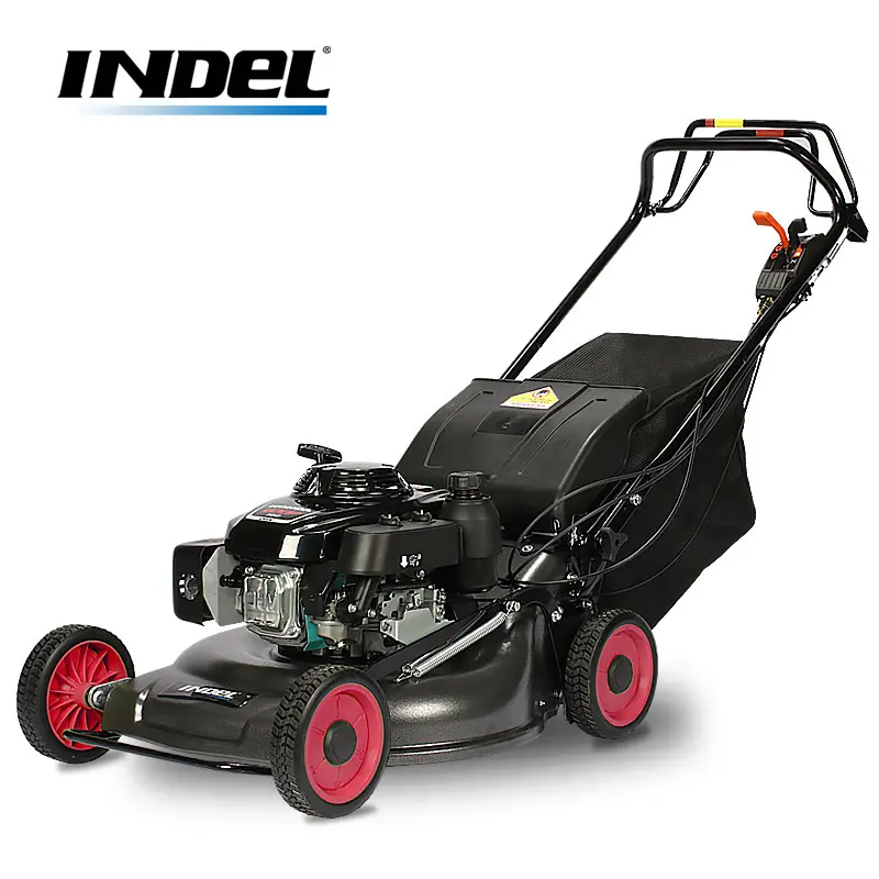 
5.5 HP 163cc Gasoline Engine Lawn Mower with Grass Catcher 70L 53 cm Cutting Width, GT BRAND 