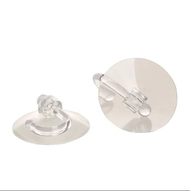 Clear Plastic Customized Hooks & Rails Plastic Door Hook and Lock Sucker Hook 2 Only 192