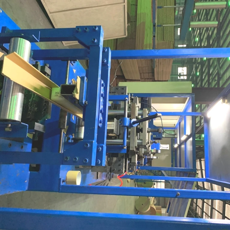 U Shaped profile Paper Edge Corner Guard Making Machine / production line