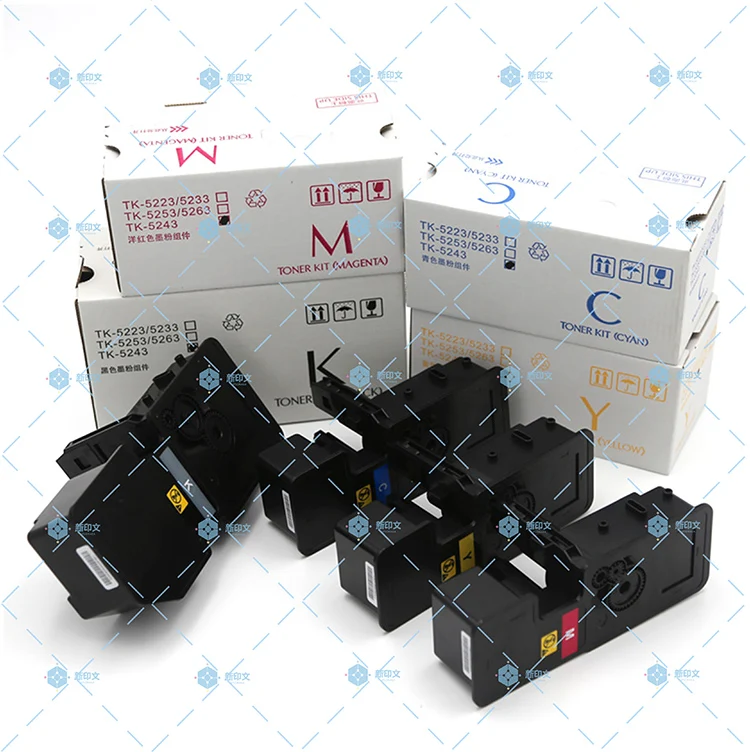 Совместимый картридж с тонером TK-5233 Kyocera TK5223 TK5253 TK5263 TK5243 для P5026cdn P5026cdw M5526cdn M5526cdw