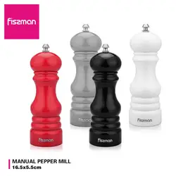 Fissman Manual Pepper Mills Salt Mill with Adjustable Ceramic Grinder-Kitchen Tools