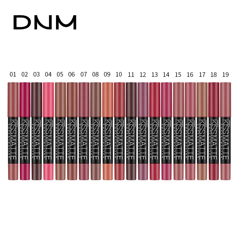 Wholesale Matte Lipstick19 Color Moisturizing Lip Gloss Lip Glaze Rotating Lipstick