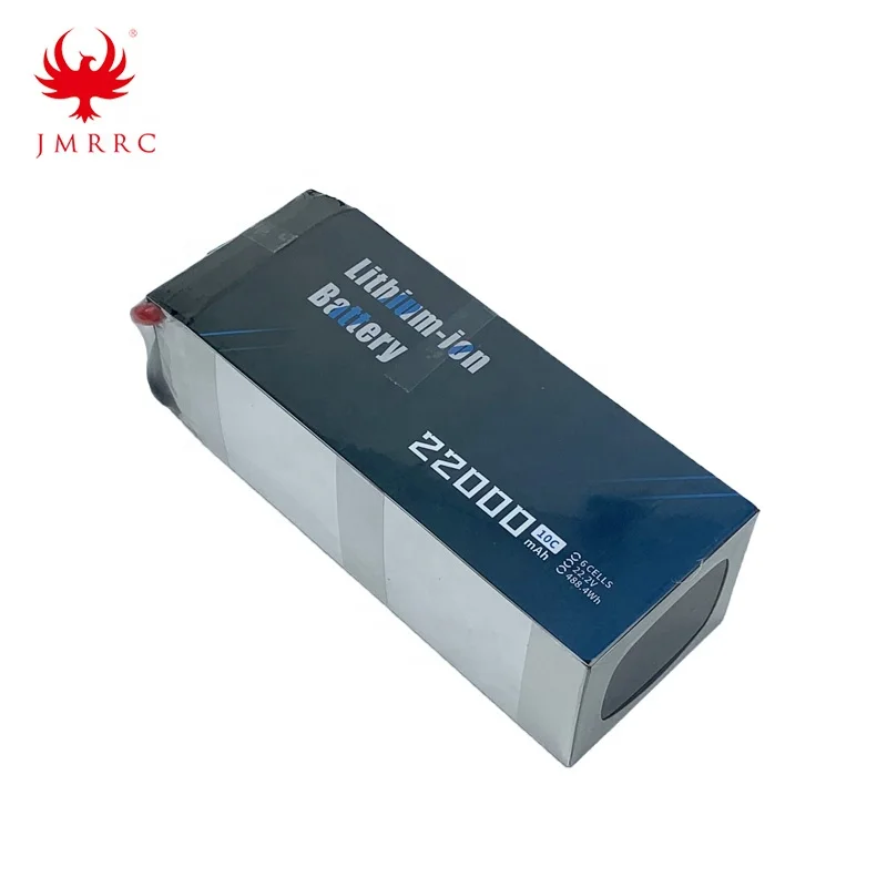22.2v 6s 22000mah Lipo Battery High Density Semi Solid Lithium Lon Battery For Drone JMRRC