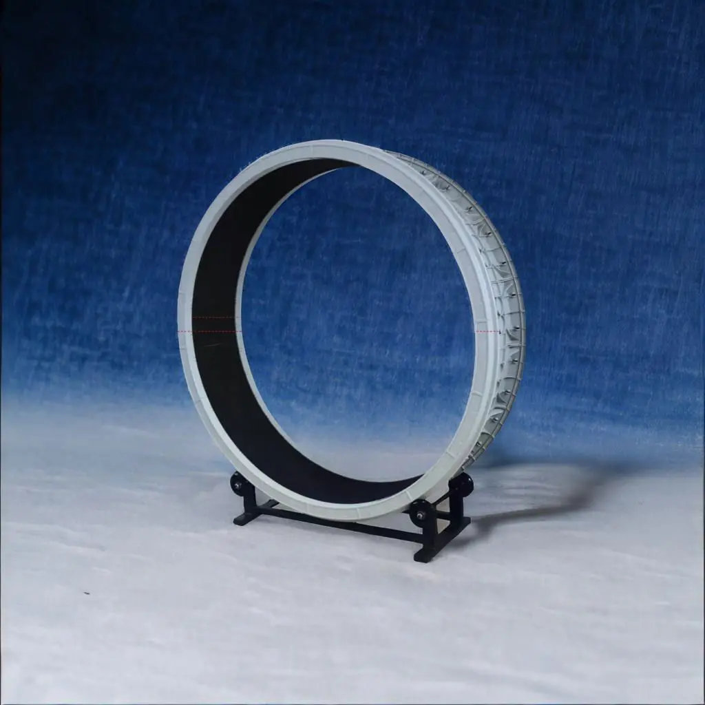 USMILE Innovation Design New ABS Resistant to Corrosion Material Sustainable Stable Indoor Cat Exercise Wheel with Easy Assemble