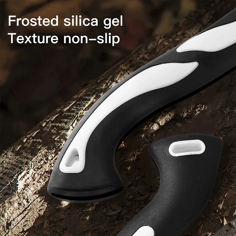 KEGRET 300mm Household Cutting Tools SK5 Steel Blade Soft Rubber Handle Collapsible Sharp Folding Hand Saw for Woodwork