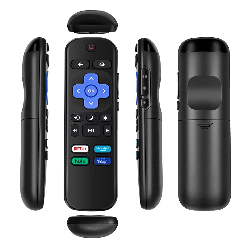 Wholesale Universal TV Remote Compatible with Roku TV for TCL Hisense Sharp Philips JVC RCA Magnavox Sanyo LG Haier Roku TVs