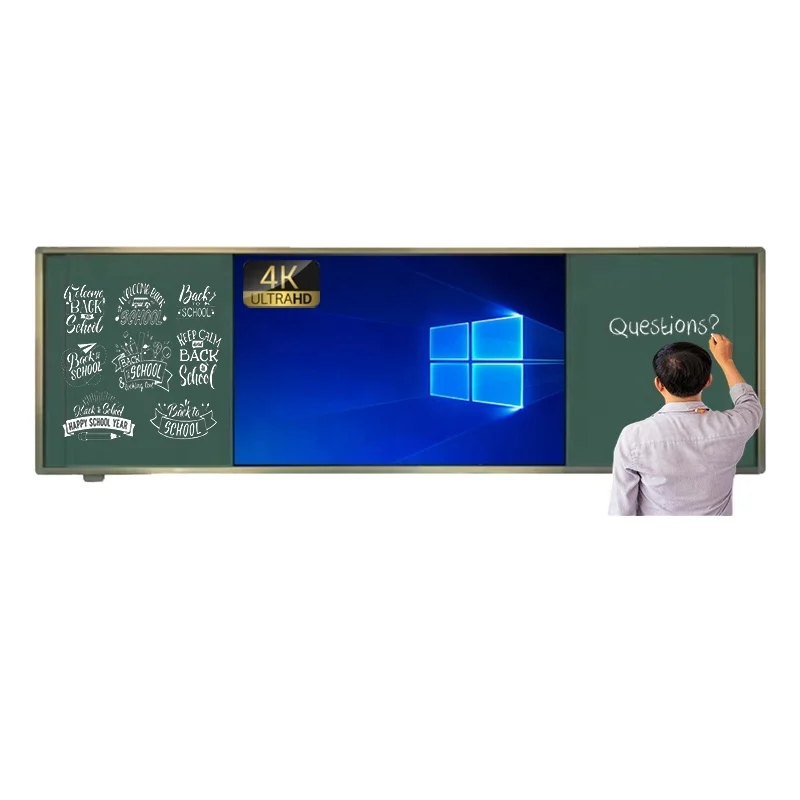 Classroom Teaching Quad Core FHD 4k Multimedia All in One Touch Interactive Nano Digital Blackboard