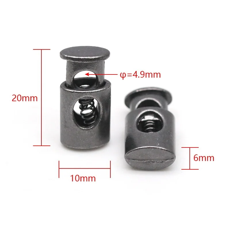 
metal cord locks drawstring cord lock 