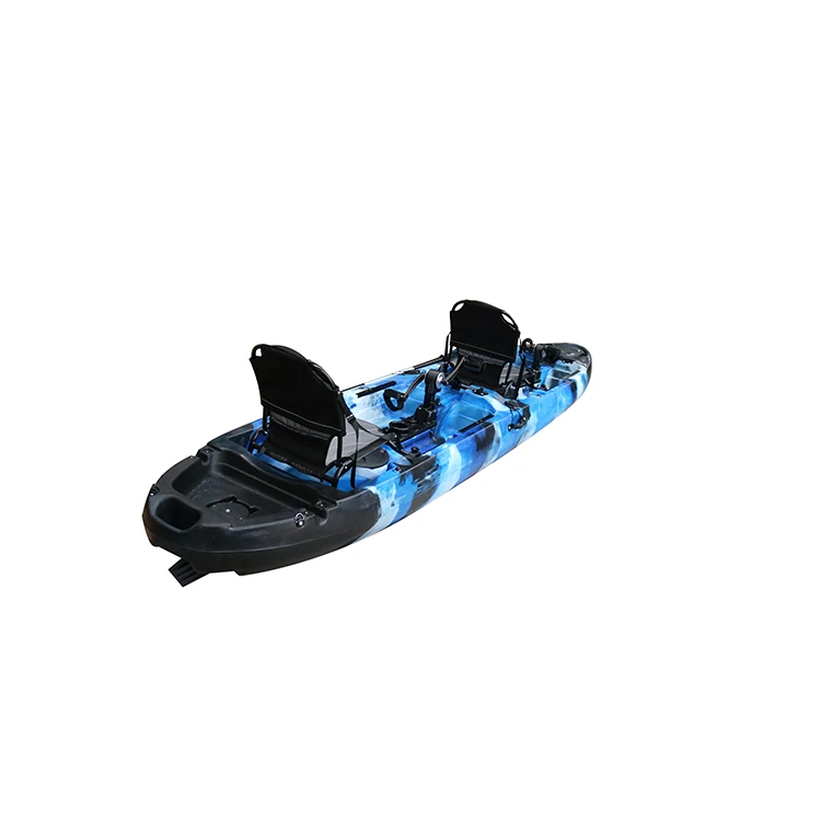 Double Persons Cheap Fishing Kayak Sit On Top Fishing Kayaks Wholesale With Paddle System