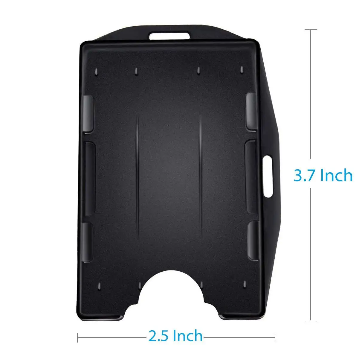 Factory Price Plastic Business Card Name Badge Holder Work Id Card Holder Lanyard Accessories