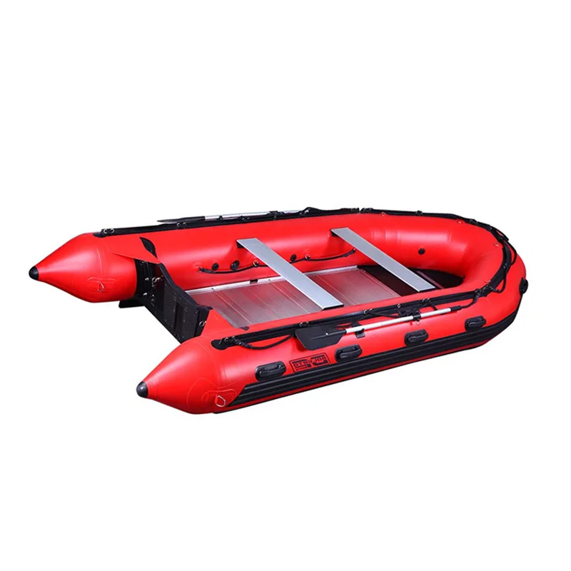 New Pontoon Boat With Motor Inflatable Small Boats Pedal Pvc rubber electric Fishing Rowing Motors Repair Kit