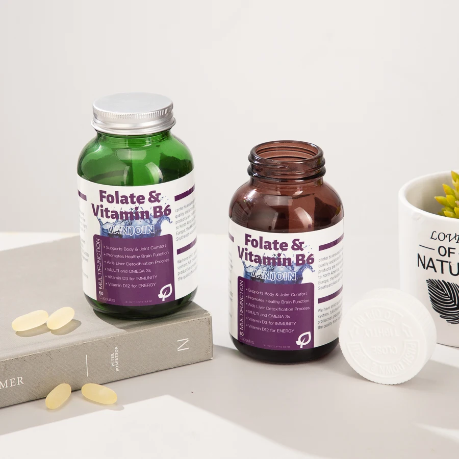 150ml 200ml 250ml Luxury Pill Vitamin C Animal Supplement Jar Bottle Empty Dog Candy Jar Glass Vitamin Pill Jar Packaging