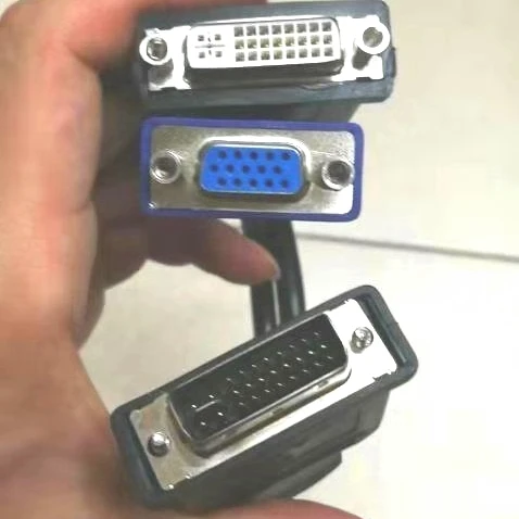 DVI to  DVI 24+5  and VGA Splitter Cable