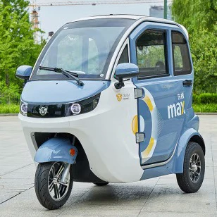 used 1500W adults three-wheel three-seat mini fully enclosed low-speed electric tricycle passenger scooter car for sale