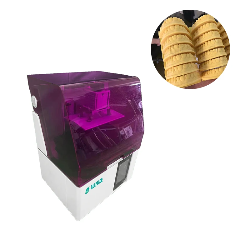 Профессиональная 3D-печатная машина 405 нм источник света Для высокоточной стоматологической модели, модель фигуры с технологией LHD, без смолы