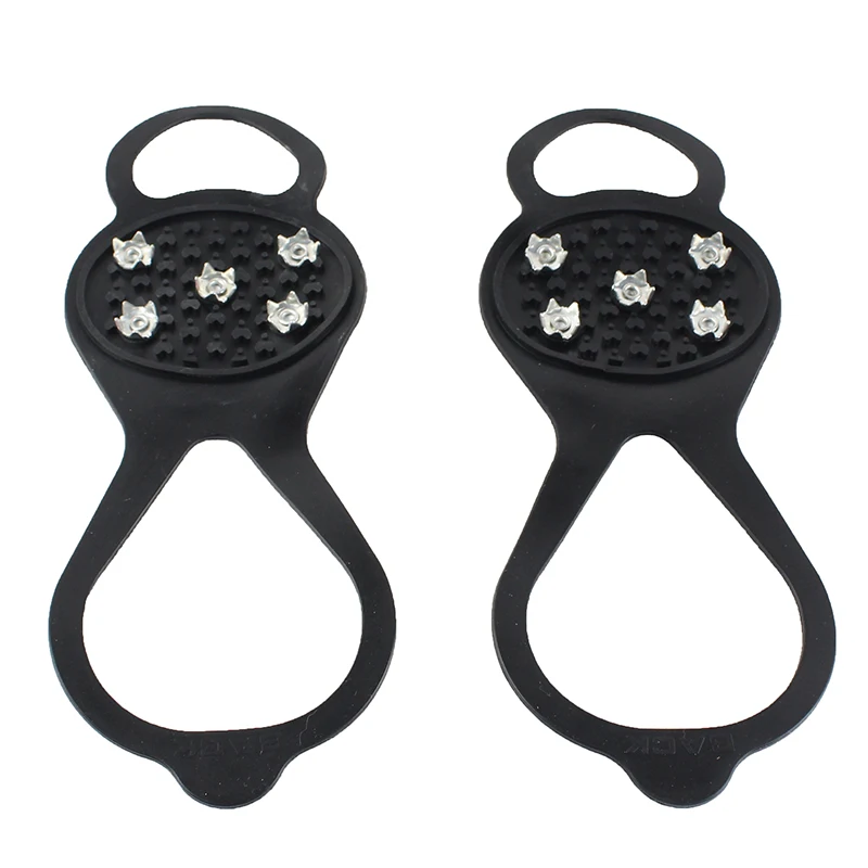 Shoe Snow Chain Slip Resistant Shoes Mountaineering Spike Ice Shoe Grip Spike Ice Traction Cleats Snow Grips Anti-Slip Climbing