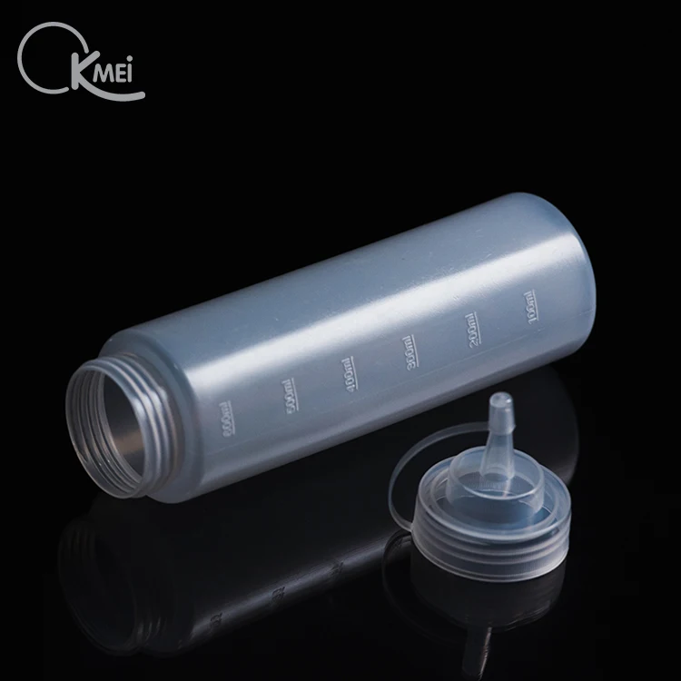 Custom Logo empty 200ml 360ml 400ml 600ml Plastic Squeeze hot sauce Bottles