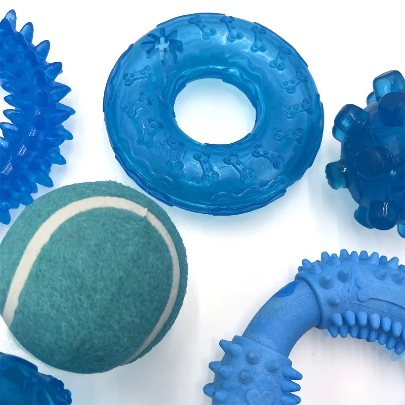 2024 Newly Designed Squeaky Dog Toy Various Shapes to Chewing Rubber Dog Toy