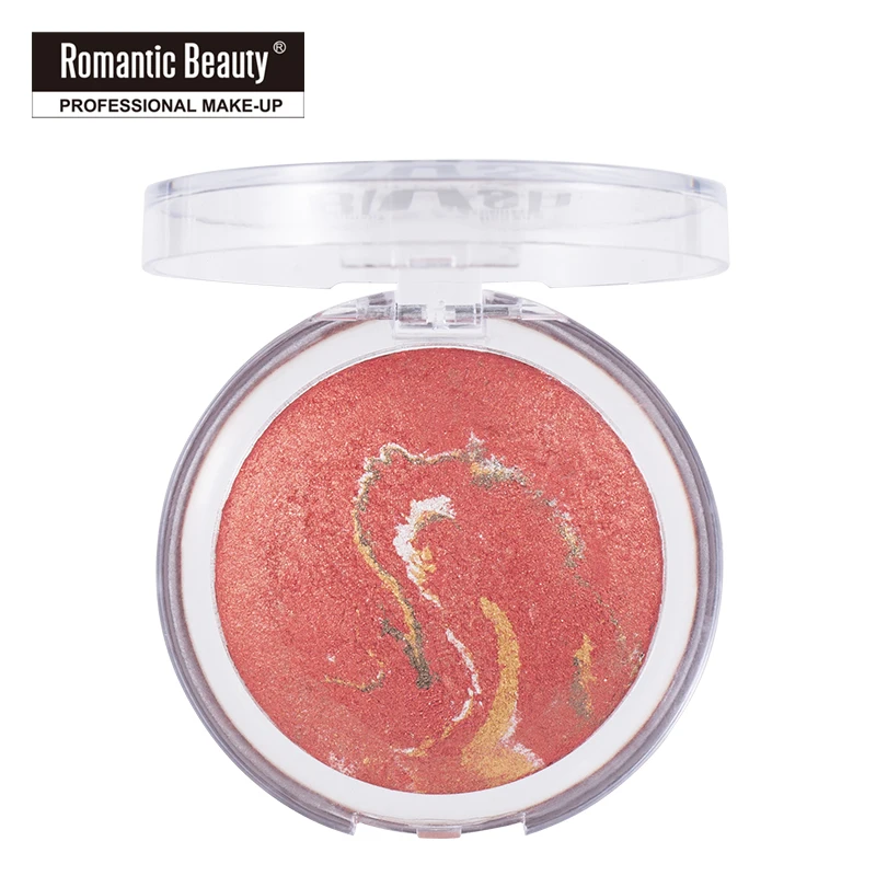 High Quality Private Label Circle Blush Pallet Talc Free Cream Blush Cream