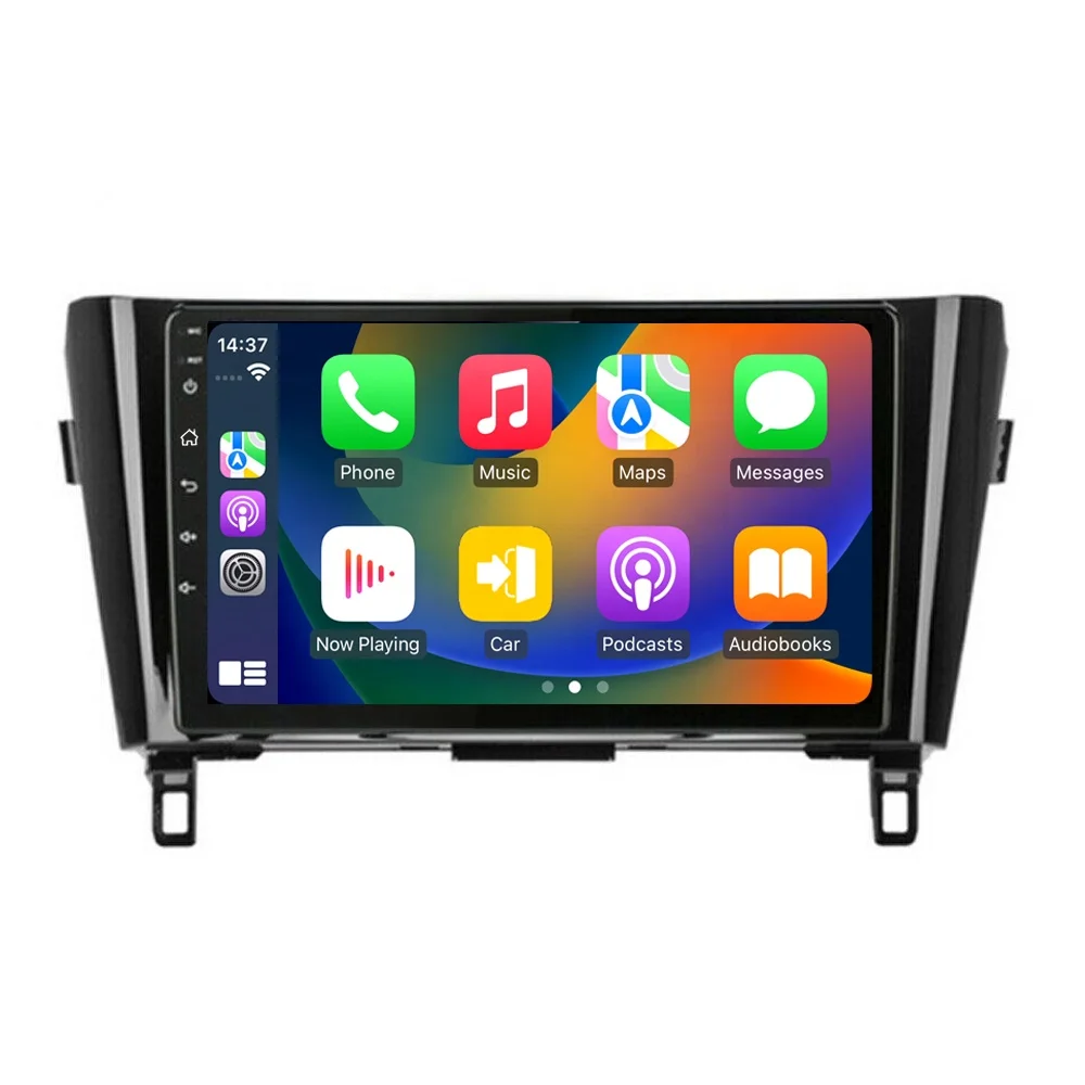 Wireless CarPlay 4+64GB Android 13 For Nissan Qashqai Rogue X-trail 2014-19 Car Stereo Radio GPS WIFI BT