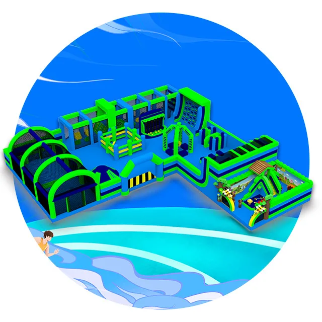 Y&G OEM&ODM games for kids inflatable fun city Indoor Outdoor Park inflatable amusement park giant inflatable amusement park