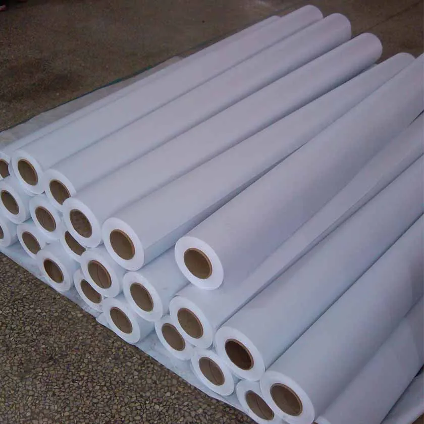 White pvc laminated fireproof waterproof tarpaulin for banner