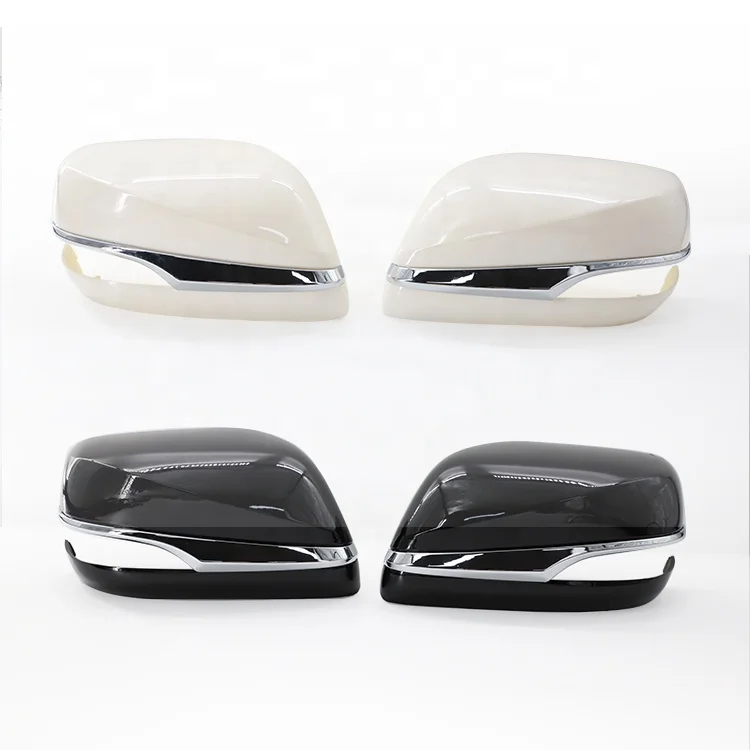 Door Mirror Cover Rearview Car Side View Mirror Cover With Light For Landcruiser 2014  2018 2020 2021