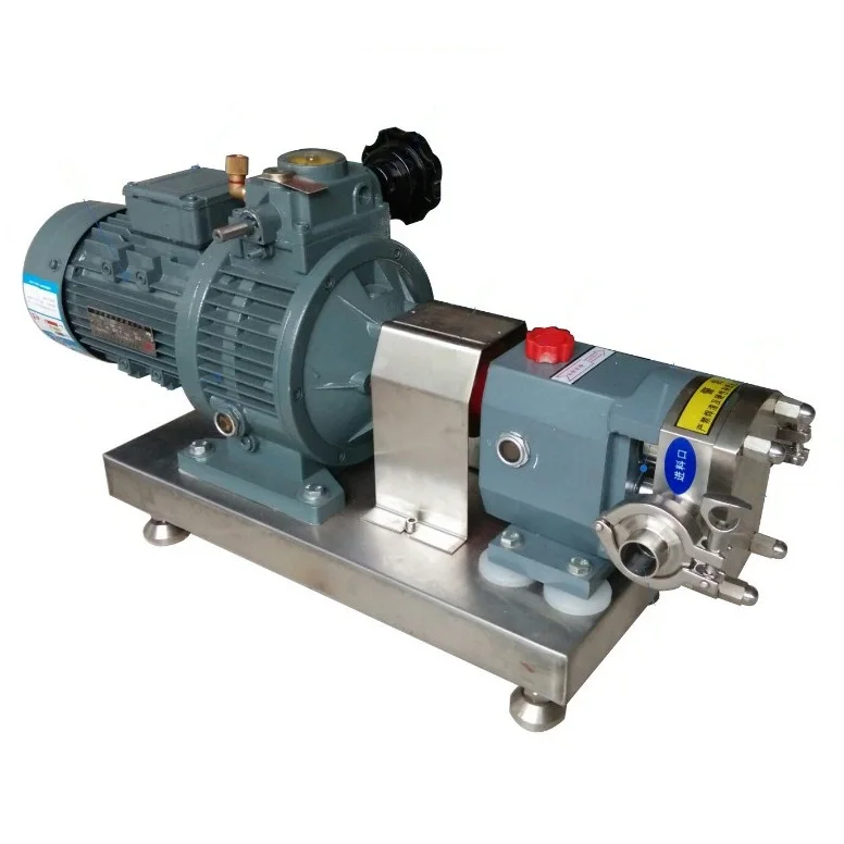3A Rotary lobe pump for meat sauce