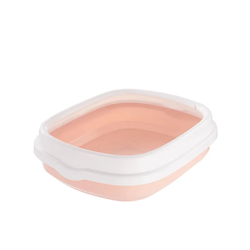 Manufacturers direct wholesale new semi-closed can be removed from the cat litter pot pet cleaning  products