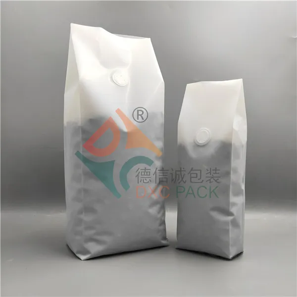 
250g renewable mono PE side gusset coffee bag 