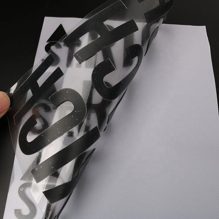 Custom Brand Name 3D Logo PVC Rubber Silicone Clothing Label Heat Transfer Designs Patch for T Shirts