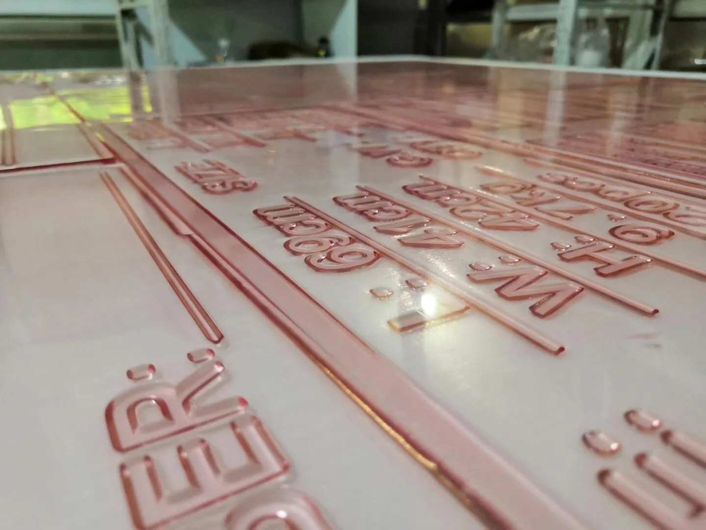 1.7mm high rigidity Nylon Flexo Printing Plate Performance Same As Dupont