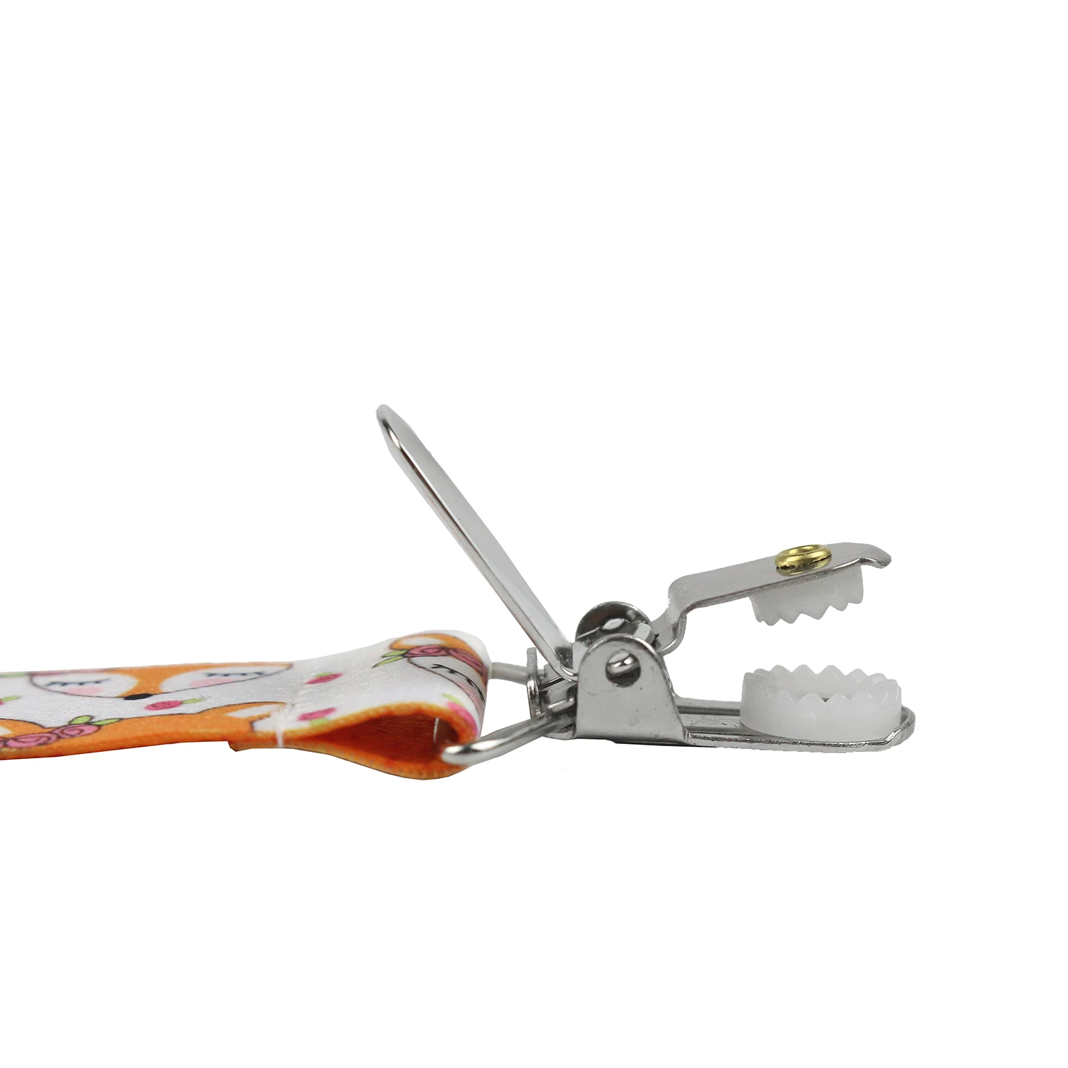 Midi Wholesale Price Custom Polyester Grosgrain Baby Dummy Pacifier Clip For Girls Boys