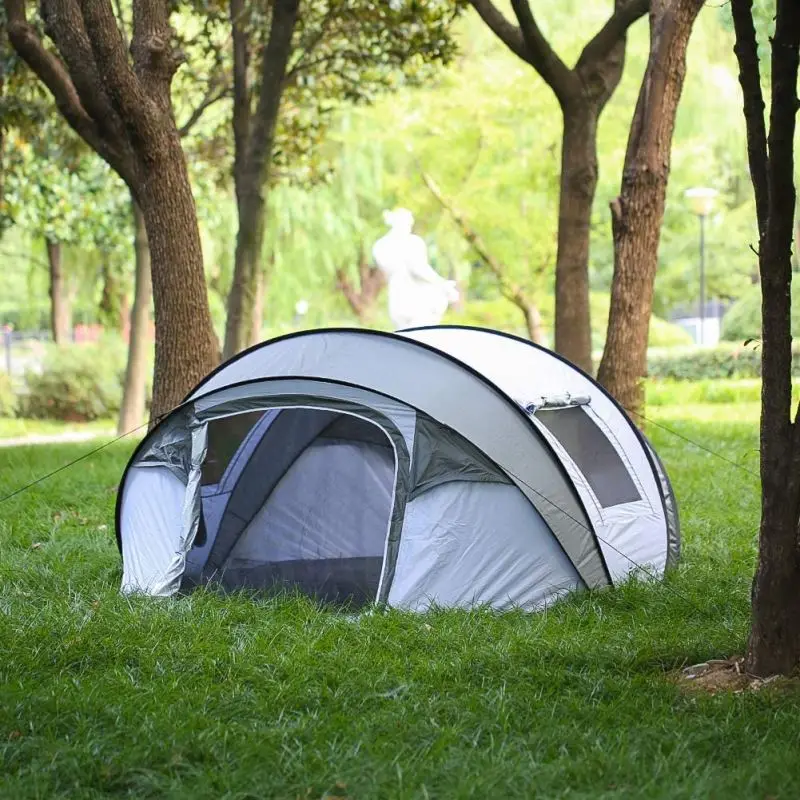 2 seconds easy pop up 3-4 person family wholesale hot design tents camping outdoor tents
