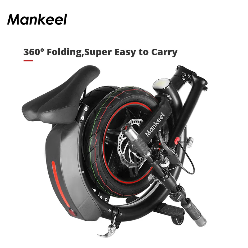 Горячая Распродажа mankeel Mk114 350 Вт 14 дюймов воздуха в шинах для электрического велосипеда с тремя верховой езды