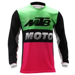 HOSTARON Bike Gym Sports Quick Dry ATV Dirt Bike Shirts Cycling Downhill Dh Jerseys